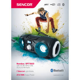 Radiopřijímač s CD Sencor SPT 5800 černý

 obrázek produktu 4 z 4