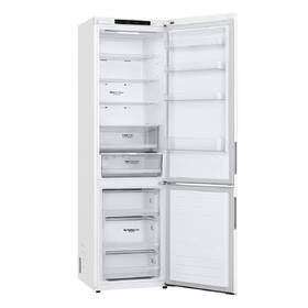 Chladnička s mrazničkou LG GBP62SWNBC bílá barva
