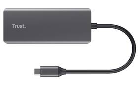USB Hub Trust DALYX, 6-in-1 USB-C Multi-Port stříbrný

 obrázek produktu 2 z 11