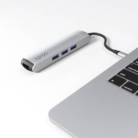 USB Hub Epico 6in1 Slim 8K USB-C/1× USB-C, HDMI, 3× USB 3.0 stříbrný

 obrázek produktu 5 z 5