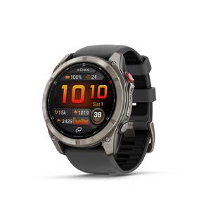 Chytré hodinky Garmin fenix 8 Pro 51 mm AMOLED Sapphire - Titanium / Graphite Silicone Band 

 obrázek produktu 1 z 14