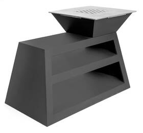 Gril zahradní na dřevěné uhlí G21 COG-VER-BL Maine Black 

 obrázek produktu 3 z 11