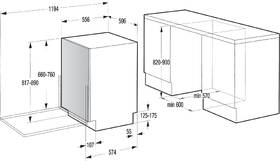 Myčka nádobí Gorenje GVSP164J 

 obrázek produktu 6 z 6