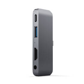 USB Hub Satechi USB-C Mobile Pro Hub (HDMI 4K,1x Jack 3,5mm,1x USB 3.0,1x USB-C) šedý

 obrázek produktu 5 z 8