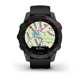 Chytré hodinky Garmin epix (Gen 2) Sapphire - Titan Black/Black Silicone Band 

 obrázek produktu 5 z 12