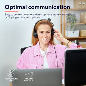 Headset Trust Ayda, USB černý

 obrázek produktu 5 z 11