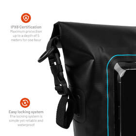 Pouzdro na mobil sportovní FIXED Float Bag s kapsou pro mobilní telefon 3L černé

 obrázek produktu 6 z 8