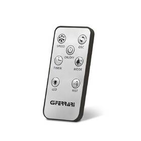 Ventilátor stojanový mlhový G3 Ferrari G50053 bílá barva
