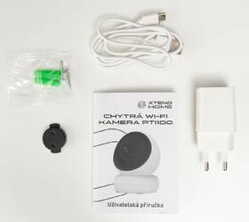 IP kamera Xtend Home PTI100, IP kamera, Wi-Fi, 2K,  CZ/SK bílá barva
 IP kamera Xtend Home PTI100, IP kamera, Wi-Fi, 2K,  CZ/SK bílá barva