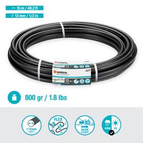 Trubka rozvodná Gardena MicroDrip System Flex 13 mm, 15 m 

 obrázek produktu 1 z 3