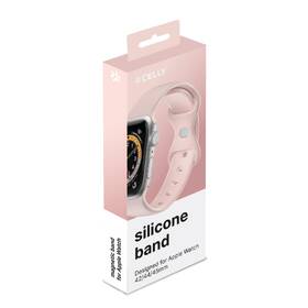 Řemínek Celly silikonový na Apple Watch 42/44/45 mm růžový

 obrázek produktu 4 z 4