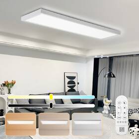 Stropní svítidlo IMMAX NEO LITE FRAME SMART, 120x30cm, IP44, CCT, s podporou BEACON, Wi-Fi, TUYA bílé

 obrázek produktu 7 z 11