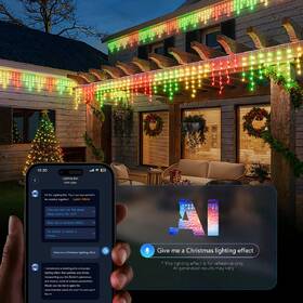 LED řetěz Govee Smart rampouchy RGBIC, 10m bílý

 obrázek produktu 2 z 2