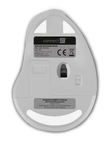 Myš Connect IT vertikální, ergonomická bílá

 obrázek produktu 6 z 11