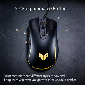 Myš Asus TUF GAMING M3 Gen II černá

 obrázek produktu 11 z 12