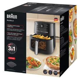 Fritéza horkovzdušná Braun HF5073IBK černá barva
