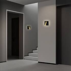 Nástěnné svítidlo IMMAX GOAL LED, 2 vypínače, 7W černé/zlaté

 obrázek produktu 8 z 8