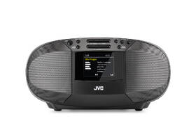 Radiopřijímač DAB+/CD JVC RD-E664B-DAB černá barva
