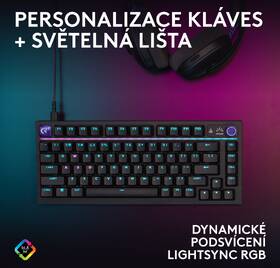 Klávesnice Logitech G316 X 75 - US INT'L layout černá

 obrázek produktu 12 z 19