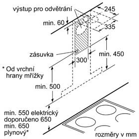 Odsavač par Bosch DWB98JQ50 nerez
