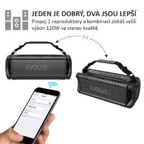 Přenosný reproduktor Evolveo POWER 6 černý

 obrázek produktu 12 z 15