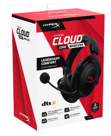 Headset HyperX Cloud Core Wireless (PC) černý

 obrázek produktu 9 z 9