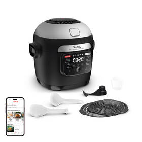 Multifunkční hrnec Tefal MY741CF0 Multicook Actifry černá barva
