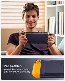 Pouzdro Spigen Nano Pop Blueberry Navy  - Nintendo Switch 2 modré/oranžové

 obrázek produktu 18 z 19