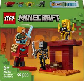 Stavebnice LEGO® Minecraft®  21266 Lávová bitva v Netheru 

 obrázek produktu 7 z 9