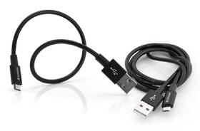 Kabel Verbatim USB/micro USB, 1m + 0,3m černý

 obrázek produktu 1 z 2