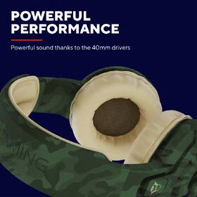 Headset Trust GXT 411C Radius - jungle camo 

 obrázek produktu 9 z 11