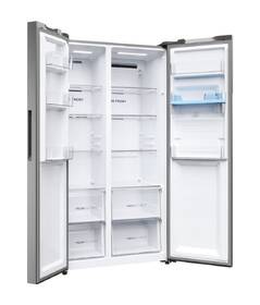 Americká lednice Haier HSR5918DWMP nerez
