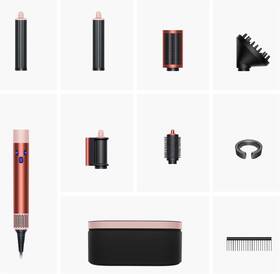 Kulma Dyson Airwrap Complete Long Volumise HS05 strawberry/blush růžová barva
