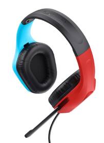 Headset Trust GXT 416S ZIROX pro Nintendo Switch červená barva
