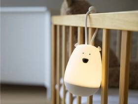 Dětská LED lampička Rabbit & Friends medvídek k zavěšení bílá

 obrázek produktu 3 z 3