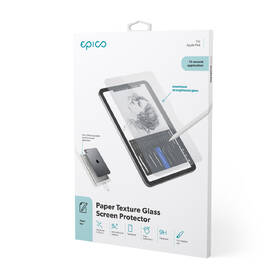 Tvrzené sklo Epico Paper Texture na iPad mini 6 (2021)/mini 7 (A17 Pro), s aplikátorem proti prachu průhledné

 obrázek produktu 2 z 4