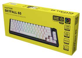 Klávesnice HATOR Skyfall 65 Wireless, US layout černá/bílá

 obrázek produktu 7 z 7