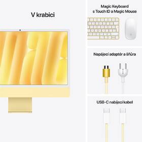 Počítač All In One Apple 24" CTO M4 10× CPU 10× GPU, 16 GB, 256 GB - žlutý CZ 

 obrázek produktu 8 z 8