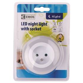 Noční světlo EMOS do zásuvky, 3 x LED bílé

 obrázek produktu 5 z 5