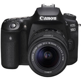Digitální fotoaparát Canon 90D + 18-55 IS STM černý

 obrázek produktu 10 z 11