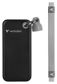 SSD externí Verbatim Pocket SSD 256GB černý/šedý

 obrázek produktu 2 z 5