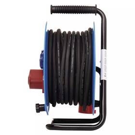 Kabel prodlužovací na bubnu EMOS 1x 400, 2x 230 V, 25m černá barva
