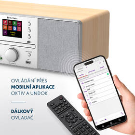 Mikrosystém GoGEN IR 267 BTDAB stříbrný/hnědý

 obrázek produktu 10 z 11