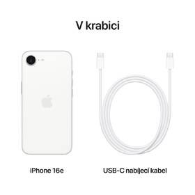 Mobilní telefon Apple 128 GB bílý 
