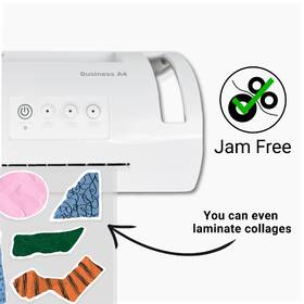 Laminátor DESQ A4 Jam Free bílý

 obrázek produktu 10 z 12