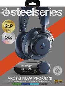 Headset SteelSeries Arctis Nova Pro Omni modrý

 obrázek produktu 16 z 17