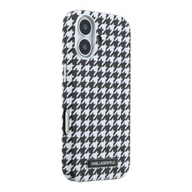Kryt na mobil Karl Lagerfeld PU Houndstooth Resin Plate MagSafe na Apple iPhone 17 černý

 obrázek produktu 3 z 6