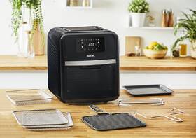 Fritéza horkovzdušná Tefal FW501815 Easy Fry Oven & Grill černá barva
