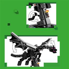 Stavebnice LEGO® Minecraft®  21595 Drak z Enderu 

 obrázek produktu 4 z 9