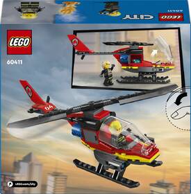 Stavebnice LEGO® City 60411 Hasičský záchranný vrtulník 

 obrázek produktu 3 z 6